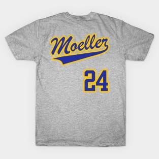 Ken Griffey Jr MOELLER Jersey (Front & Back Print) T-Shirt